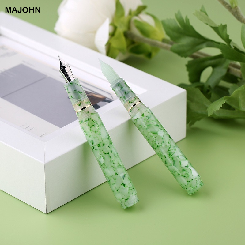 Stationery Supply Business - MAJOHN N8 смоляная стеклянная ручка, чернильная