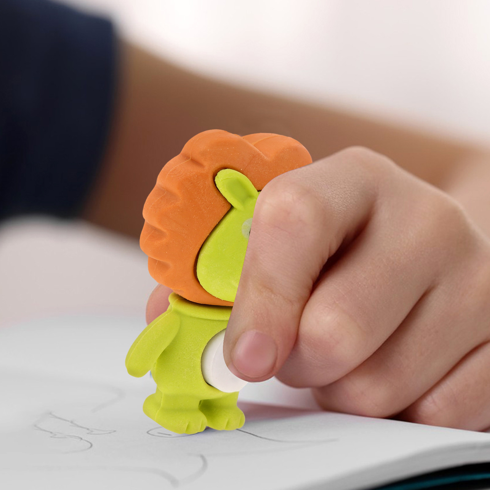 Lion Stationery & Office Supply(Kunshan)Co.Ltd - 18 шт. маленьких ластиков в виде
