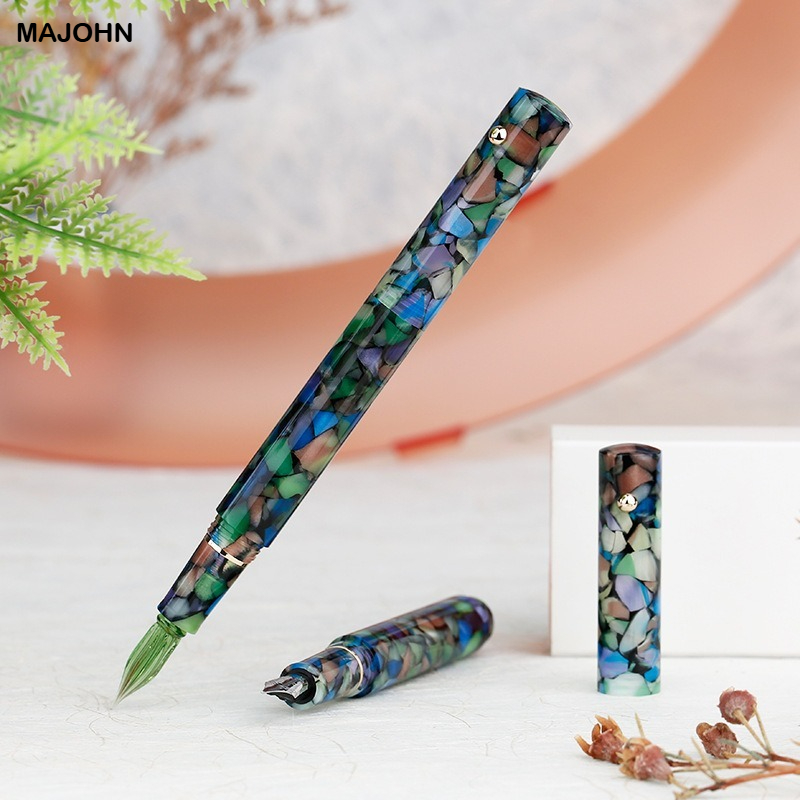 Stationery Supply Business - MAJOHN N8 смоляная стеклянная ручка, чернильная