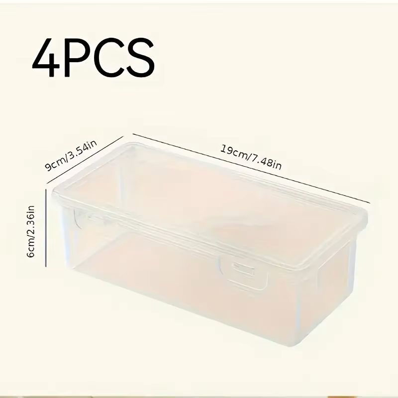 4 больших прозрачных контейнер – обзор и цена Stationery Office Supply Store