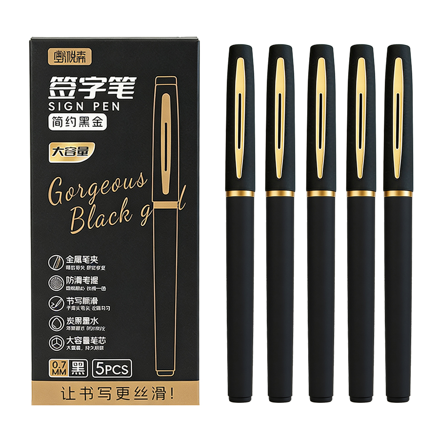 5 шт./упак. гелевая ручка боль – обзор и цена Stationery Supply Business