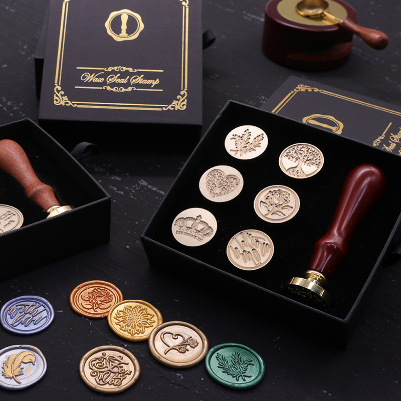 Набор винтажных восковых печат – обзор и цена Wax Seal Stamp Kit