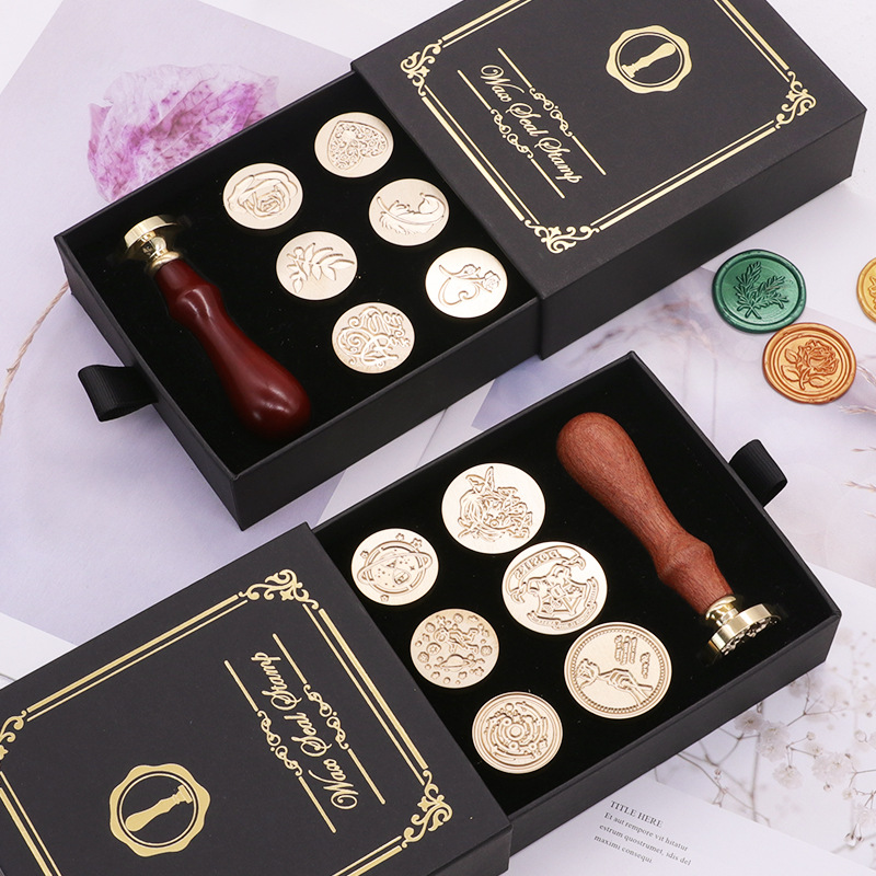 Набор винтажных восковых печат – обзор и цена Wax Seal Stamp Kit