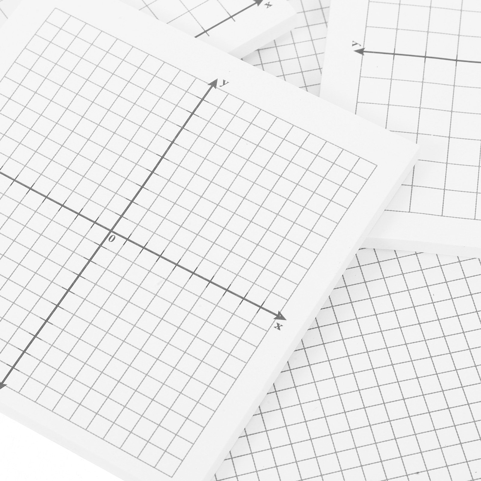 6 шт. клейких блокнотов с сетк – обзор и цена Graph Paper Pad